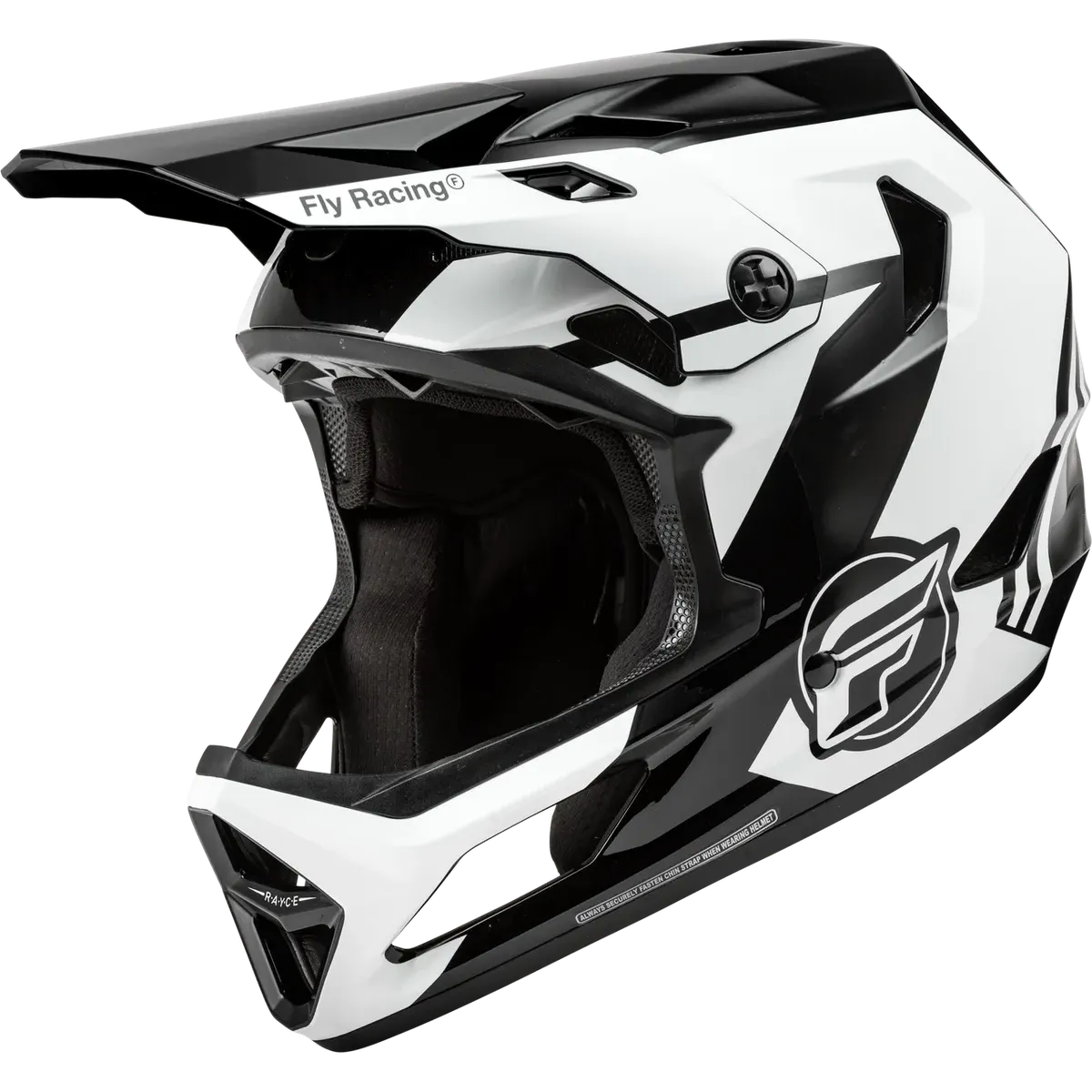 Fly Rayce Helmet Black/White/Grey